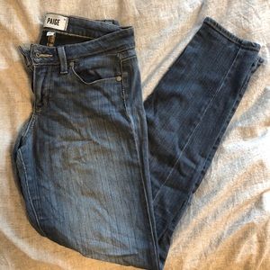 Paige Verdugo ankle jeans | medium dark wash